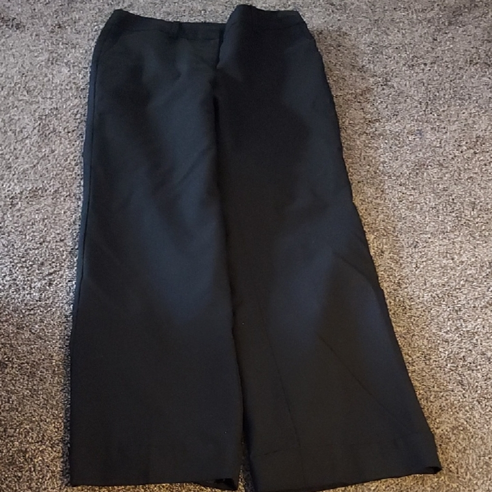 Ann Taylor Black Curvy Trousers
